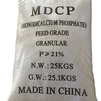Mdcp 21% Phosphate Monodicalcique Phosphate de Calcium Hydrogéné Granulaire Additif Alimentaire pour Poissons Bovins Poulets