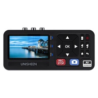 Convertidor de vídeo RCA/AV a digital 1080p Grabadora de vídeo SD MP4 en tarjeta USB / TF