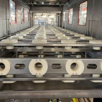 Ligne de production monobloc entièrement automatique pour le lavage, le remplissage et le bouchage de bouteilles d'eau de 5 gallons (20l) - Haute performance