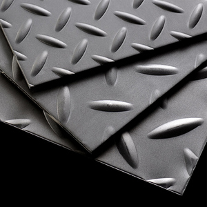 304 304L 316 316L Tear Drop Damier Plaque de sol diamantée en acier inoxydable Feuilles à carreaux antidérapantes en acier inoxydable - Product Image 3