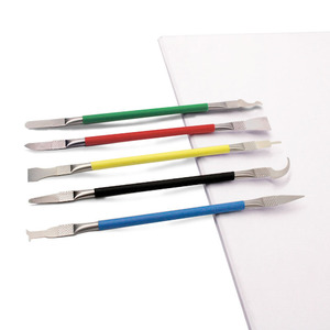 5 In 1 Stainless Steel CPU Repair Tools Set Dual Head Scrapers Hooks For Mobile Phone Motherboard Repair - Product Image 1