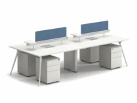Ensemble de bureau de direction moderne LIWEI et chaise ergonomique, durable, anti-rayures, multifonction, garantie 3-5 ans, finition bois