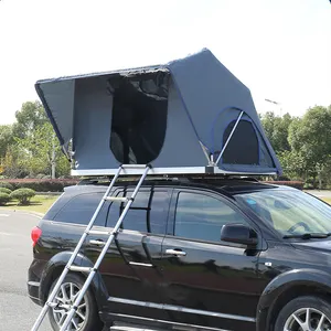 Kulit lembut penjualan terlaris otomatis Top bagus Set cepat Kemah mobil Trailer atap atas tenda