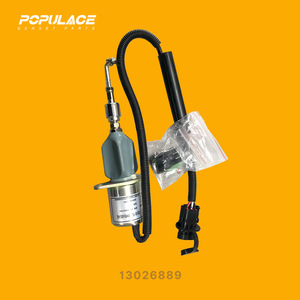 Vanne solénoïde d'arrêt moteur Weichai 13026889 12V/24V pour milieux huileux à température normale - Product Image 1
