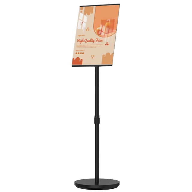 BOZE Retractable Sign Holder - Portable A3/A4 Display Board with Adjustable Stand