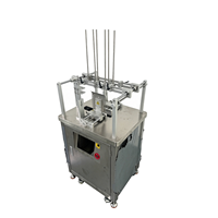 Machine à plier les boîtes en carton électrique automatique à grande vitesse pour l'emballage alimentaire, matériaux en papier, utilisation par les petites entreprises