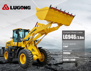 Lugong lg946 kết thúc trước <span class=keywords><strong>loader</strong></span> 4 ổ bánh xe mini khớp nối <span class=keywords><strong>3t</strong></span> 5 tấn bánh xe tải để bán - Product Image 5