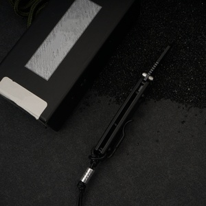 Cuchillo de bolsillo táctico BM290, hoja de acero inoxidable con punta caída, perilla para el pulgar, mango de nailon, OEM - Product Image 2