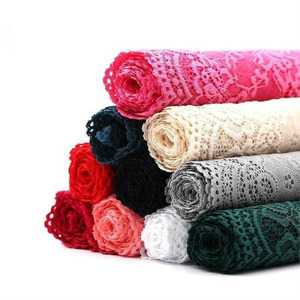 15Cm Grosir Lembut Elastis Renda Potong Spandeks/Nilon <span class=keywords><strong>Jacquard</strong></span> Renda untuk Lingerie - Product Image 6
