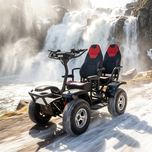<span class=keywords><strong>Quad</strong></span> tout-terrain robuste 4x4, scooter <span class=keywords><strong>électrique</strong></span> EZ Raider 60V 6000W pour la montagne et les terrains accidentés - Product Image 1