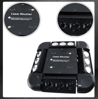 12er-Set RGBW Shutter LED Strobe Laser Licht 350W DMX512 Steuerung 20Hz Rot/Grün Storm Spider Beam Moving Head DJ Bühnenbeleuchtung