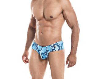 Biancheria intima da <span class=keywords><strong>uomo</strong></span> in cotone erotico sfacciato a taglio alto sfacciato da <span class=keywords><strong>uomo</strong></span> con motivo stampato per un piacere intimo - Product Image 1