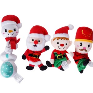 Chấ<span class=keywords><strong>t</strong></span> Lượng Cao <span class=keywords><strong>T</strong></span>ùy Chỉnh Pet Dog Đồ Chơi Sang Trọng Tiếng Có<span class=keywords><strong>t</strong></span> Giáng Sinh Người Tuyế<span class=keywords><strong>t</strong></span> Santa Claus Bền Sang Trọng <span class=keywords><strong>T</strong></span>ương <span class=keywords><strong>T</strong></span>ác Nhỏ Pet Dog Chew Đồ Chơi - Product Image 4