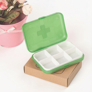 Pill <b>Box</b> Travel Pill Organizer Moisture Proof Portable Medicine Case Sustainable & Durable Pill <b>Storage</b> for Daily & Travel Use - Product Image 4