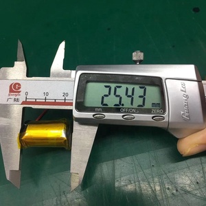 Bộ Pin Hình Trụ Tròn 13250 Pin Lithium Polymer Có Thể Sạc Lại 3.7V 300MAh - Product Image 6