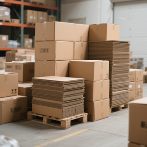 Caja de Cartón Corrugado de Doble Pared de 5 Capas, Venta al Por Mayor de Fábrica, Tamaño Personalizado Reforzado, Caja de Cartón para Mudanzas y Envíos para Logística - Product Image 4