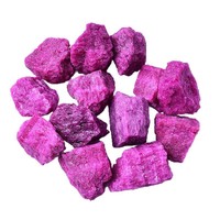 Cristal Naturel en Gros, Pierre Brute de Rubis de Guérison, Quartz Brut pour la Décoration Intérieure
