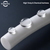 Tige ronde en PTFE résistant à la chaleur pour l'étanchéité des filières non tissées - Cordon en téflon 100 % vierge pour joint Spin Pack