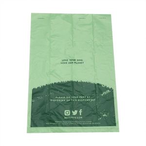 Customized Printing Doggie Poo Bag <b>Roll</b> Large Private Label Disposable Dog Poop Bag <b>Roll</b> Lemon Scented Pet Waste Bags - Product Image 6