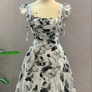 Vestido Maxi para Mujer, <span class=keywords><strong>Ropa</strong></span> de Mujer a Precio Económico, Vestido de Moda 2024, Informal, Precio Razonable, de Seda, Lavable, Personalizable - Product Image 2