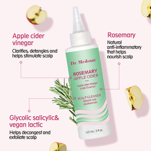 Marque privée Nettoyant pour le cuir chevelu après-shampoing Glycérine Romarin Huile essentielle de cidre de pomme <span class=keywords><strong>Meilleur</strong></span> sérum Soin du cuir chevelu Croissance des cheveux - Product Image 5