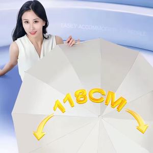 Custom Logo 12K Auto Open Double Bones <b>Umbrella</b> Design for Business & Rain Protection - Product Image 5