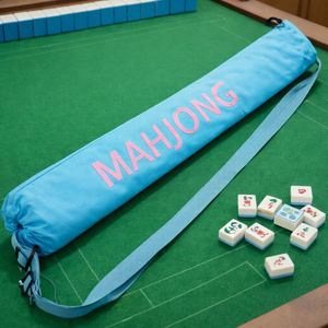 <b>Multi</b> Portable <b>Game</b> Mat Storage Bag With Shoulder Strap Large Capacity Polyester Protective Carry Bag for Mahjong <b>Table</b> Pad - Product Image 3