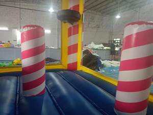 Vente chaude arc-en-ciel Château <span class=keywords><strong>Gonflable</strong></span> Piscine Blow up Bounce House Water Slide Candy Land <span class=keywords><strong>Gonflable</strong></span> Bouncer pour Enfants En Plein Air - Product Image 3