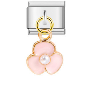 Fashion Charm <b>Bracelet</b> DIY Zinc Alloy Heart <b>Flower</b> Cat Flamingo Butterfly Pendant Unisex Gift Jewelry Modular <b>Bracelet</b> - Product Image 3