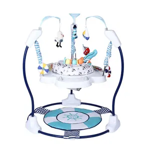 2024 LADIDA Factory Wholesale Price Stainless Steel Baby Walker Jumper Bouncer Music