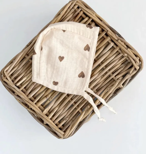 <span class=keywords><strong>Set</strong></span> Ospedaliero Stile Kimono con Top, Guanti e Cappello Unisex per Neonati, Stampa a Cuori, in Cotone Organico, Manica Lunga, <span class=keywords><strong>Set</strong></span> 3 Pezzi - Product Image 5