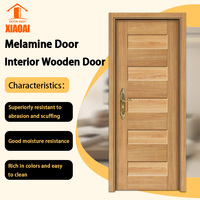 Protection d'angle anti-collision de style moderne, porte intérieure en bois, surface finie, largement utilisée dans les chambres à coucher et les écoles