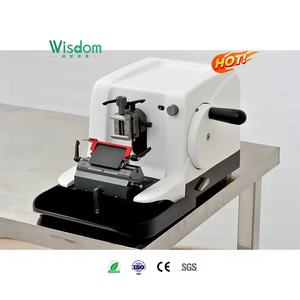 WISDOM Manuelles Rotations mikro tom mit Präzisions feder klingen-Labor histologie-Schnitts ystem - Product Image 5