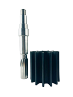 Kashiyama SP-600 Kit de turbine en caoutchouc flexible BK-0314 KINKI YANMAR 148018-42031, 148018-42032 Kit de réparation de turbine de pompe à pompe