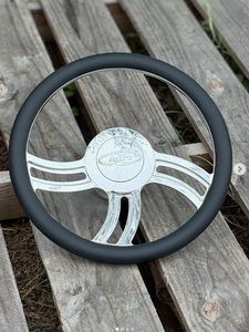RCSR RUCCI WHEELS <span class=keywords><strong>Intro</strong></span> 22 24 26 28 pouces, jantes Forgiato Azioni, jante à lèvre chromée brossée avec volant de 15 pouces - Product Image 5