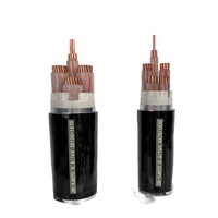 Elektrisches Kupfer-Leiterkabel Drähte 0,6-1.1kV Niederspannung 3*150+1*70 nicht-verteckte pvc-Scheide isoliertes Elektro-Kabel