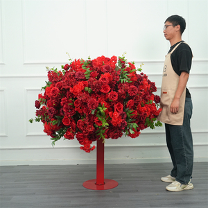 New Arrival Monet-Style Nature-Inspired Style Handmade Flower Ball for Wedding Proposal Decor and Hotel - Product Image 3