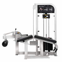 Machine à flexions de jambes allongées pour la musculation des muscles du bas du dos et des jambes, équipement d'entraînement de force pour la musculation, idéale pour les clubs de fitness et les salles de sport à domicile
