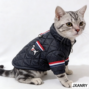 Abrigo de Invierno para Perro JXANRY, Diseño a Cuadros de Poliéster Ecológico para Pomerania, Maltés y <span class=keywords><strong>Boxer</strong></span>. Forro Interior Grueso Talla XS - Product Image 5