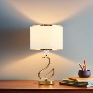 European-Style Modern Minimalist Luxury <b>Bedside</b> Table <b>Lamp</b> Nordic High-End Creative Warm Wedding <b>Lamp</b> - Product Image 2