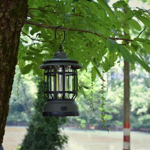 Camping Lantern Led Rechargeable Battery <b>Push</b> Switch Outdoor Camping <b>Light</b> Portable Lantern Abs Material - Product Image 2