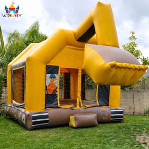 WINWAYTOYS Castillo Inflable Gigante de PVC con Forma de Excavadora, 6x4m, para 5-7 Personas, Fácil de Instalar, Diversión Garantizada, China - Product Image 4
