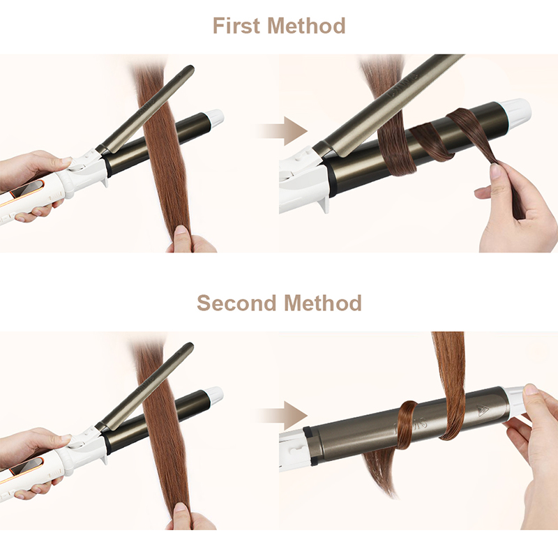 Wholesale factory prices 2022 ceramic lcd hair curler magic hair curler automatic curling iron
