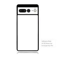 Coques de téléphone vierges en TPU 2D imprimables par sublimation pour Google Pixel 11 Pro XL 10 9 8 7 6 Pro 5 4 3 2 XL 6A – Prix usine