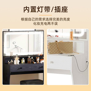Ningbo Hongzi Makeup <b>Vanity</b> With Lighted <b>Mirror</b> For Commercial Use - Product Image 4