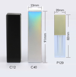 Venta al por mayor de tubos de brillo de labios superior de oro logotipo privado de impresión de brillo de labios de proveedor de lápiz labial mate brillante sombra desnuda - Product Image 3