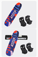Chaussures de snowboard pour trampoline, fixation et personnalisation de ski, planche de snowboard en bois pour l'équilibre
