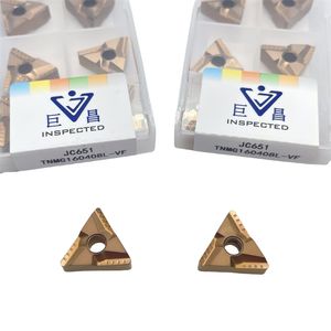 JC651 TNMG160408L-VF de haute qualité en <span class=keywords><strong>fonte</strong></span> CNC tour lame tournante outil Cutter <span class=keywords><strong>plaque</strong></span> carbure Inserts avec revêtement CVD - Product Image 1
