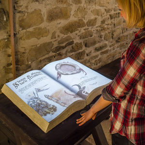 AR <span class=keywords><strong>Interactive</strong></span> Electronic Virtual E-book Pantallas sin contacto Flip Book Sensor de movimiento Sala de exposiciones Libro aumentado - Product Image 6