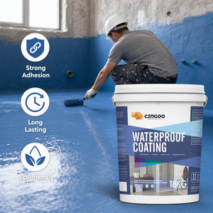 Revestimiento Impermeable <span class=keywords><strong>para</strong></span> Suelos, Pintura Impermeabilizante a Base de <span class=keywords><strong>Cemento</strong></span> de Fuerte Adhesión <span class=keywords><strong>para</strong></span> Baños, Pisos de Concreto y <span class=keywords><strong>Piscinas</strong></span> - Product Image 1